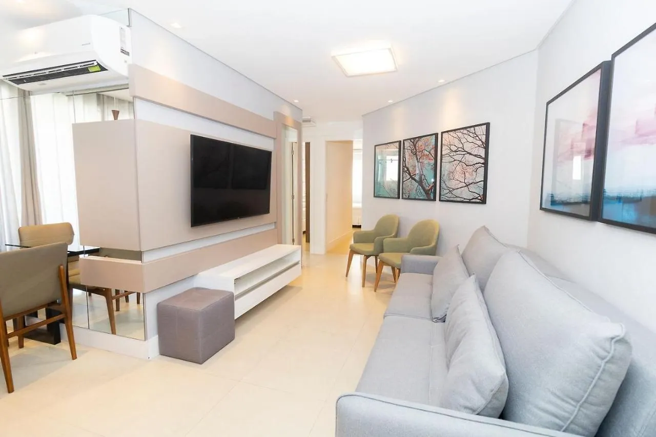 Boulevard 221D: Luxury Condo in Bombinhas Center with Pool and 24/7 Security Brazil